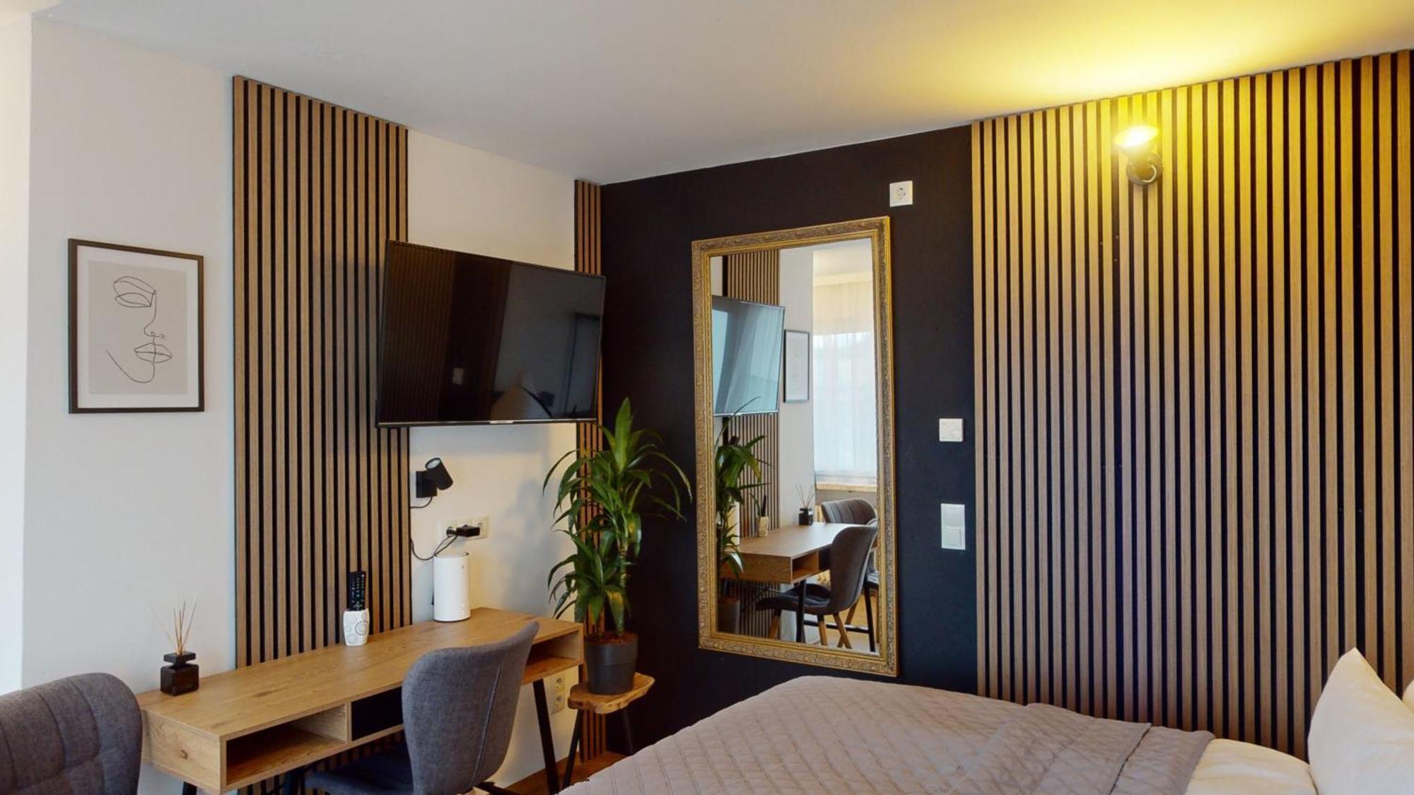 Budget Studio - 2 Einzelbetten - Parkplatz Dornbirn Exteriör bild